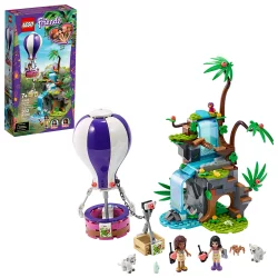 LEGO Friends Tiger Hot Air Balloon Jungle Rescue Set Comes with 2 Tigers Toys 41423