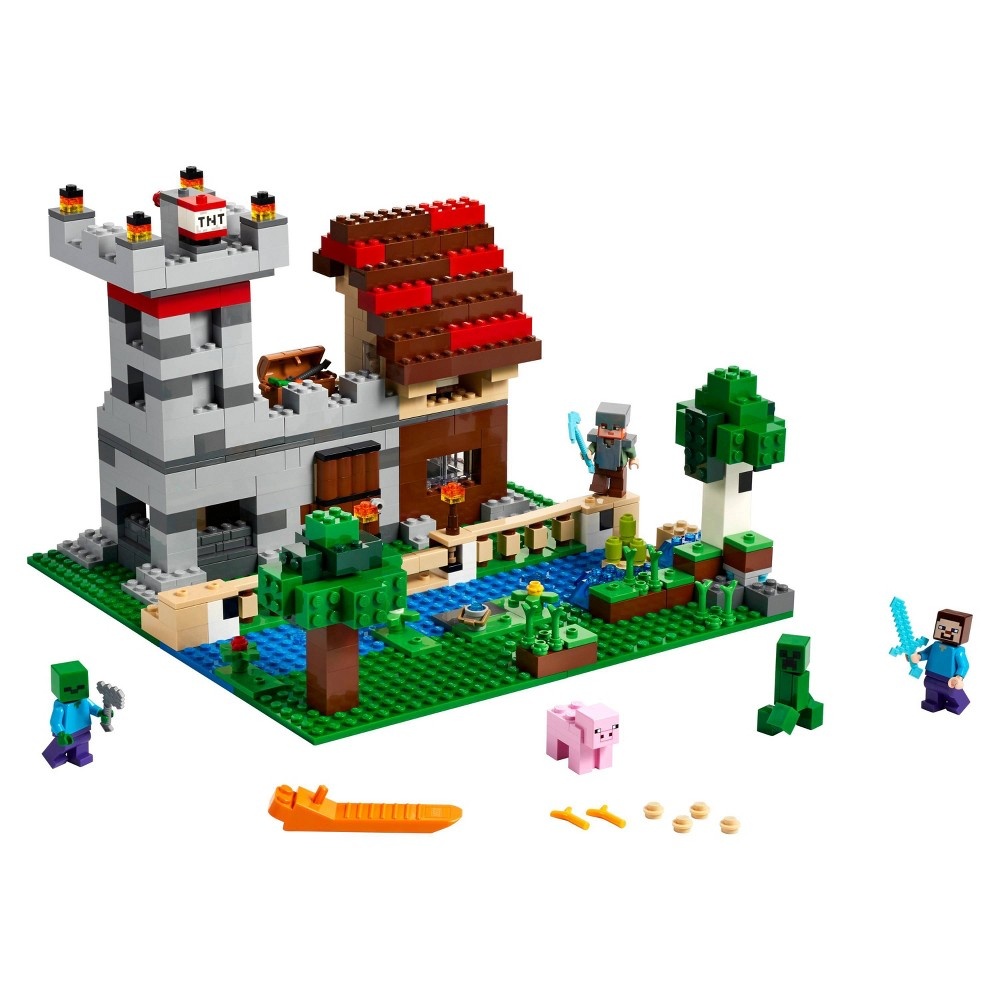 LEGO Minecraft The Crafting Box 3.0 Minecraft Castle and Farm