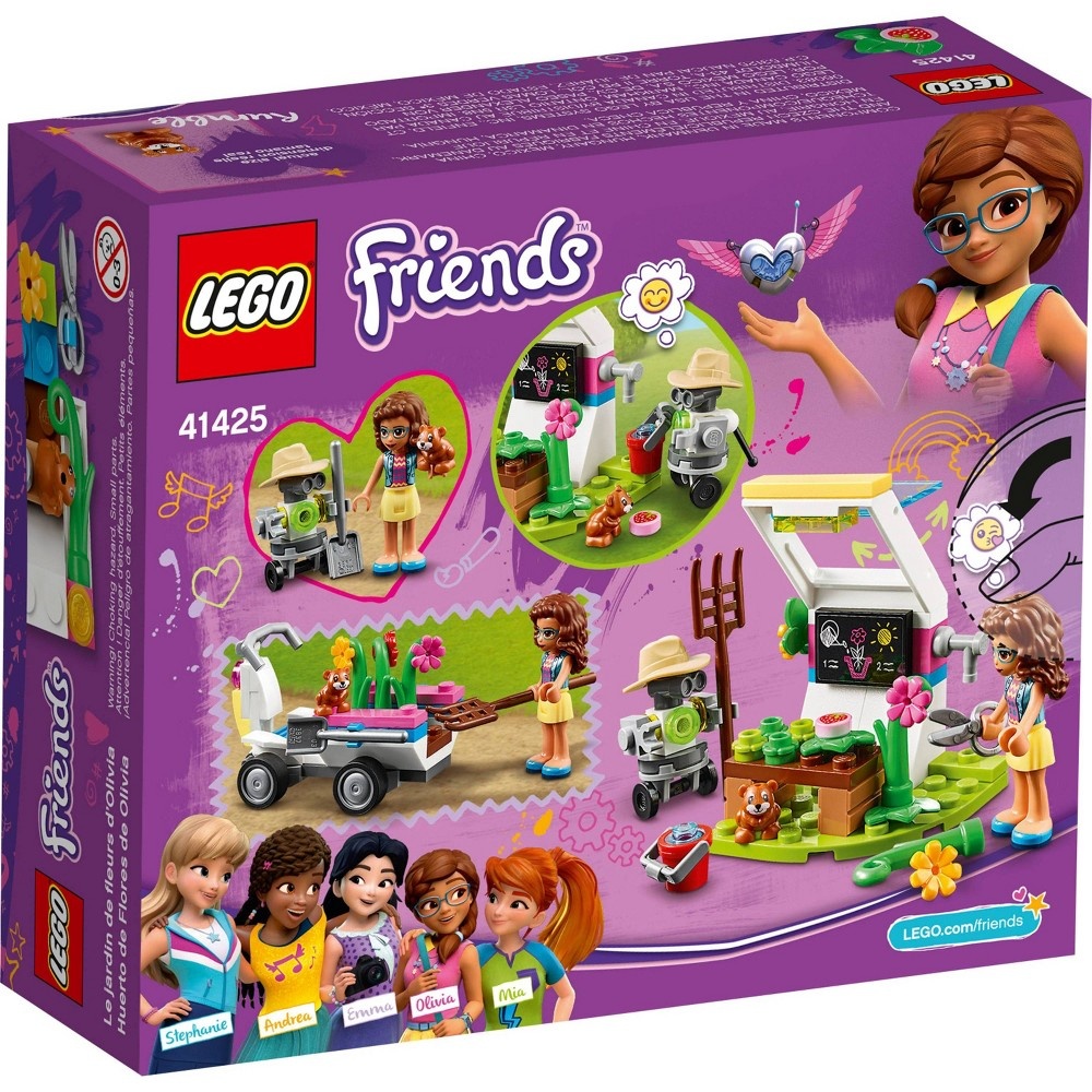 slide 5 of 7, LEGO Friends Olivia's Flower Garden Mini-Doll Set, Includes Garden Accessories 41425, 1 ct