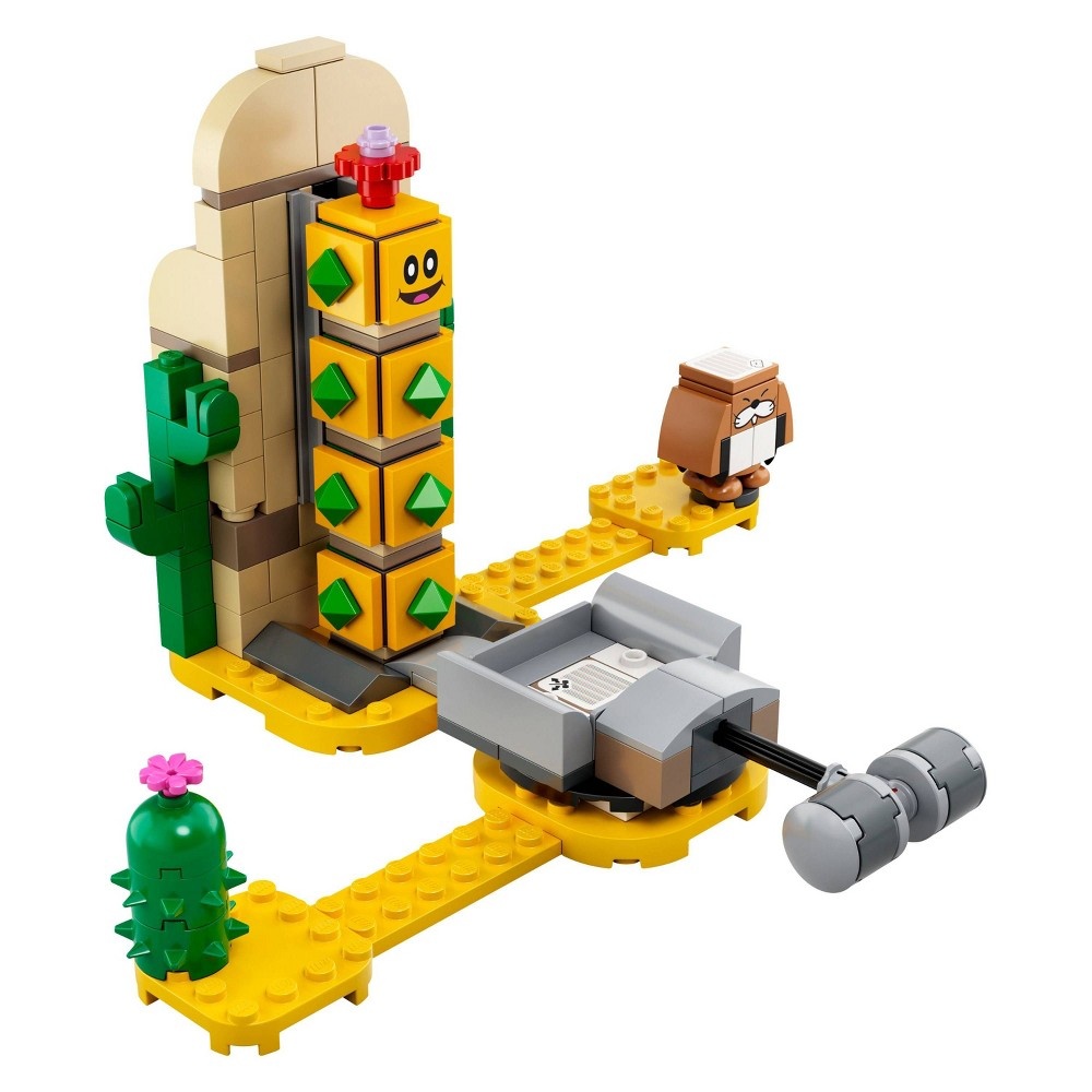 slide 2 of 7, LEGO Super Mario Desert Pokey Expansion Set Collectible Building Toy for Creative Kids 71363, 1 ct