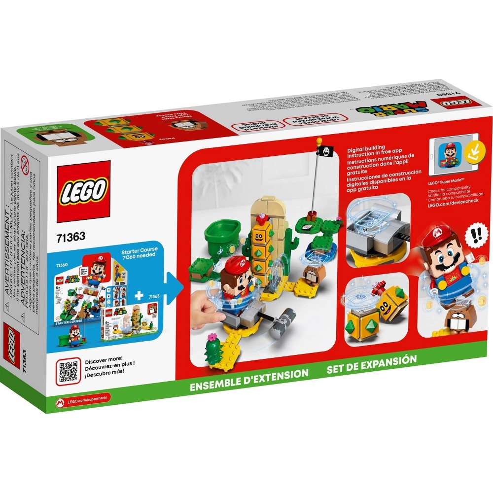 slide 5 of 7, LEGO Super Mario Desert Pokey Expansion Set Collectible Building Toy for Creative Kids 71363, 1 ct