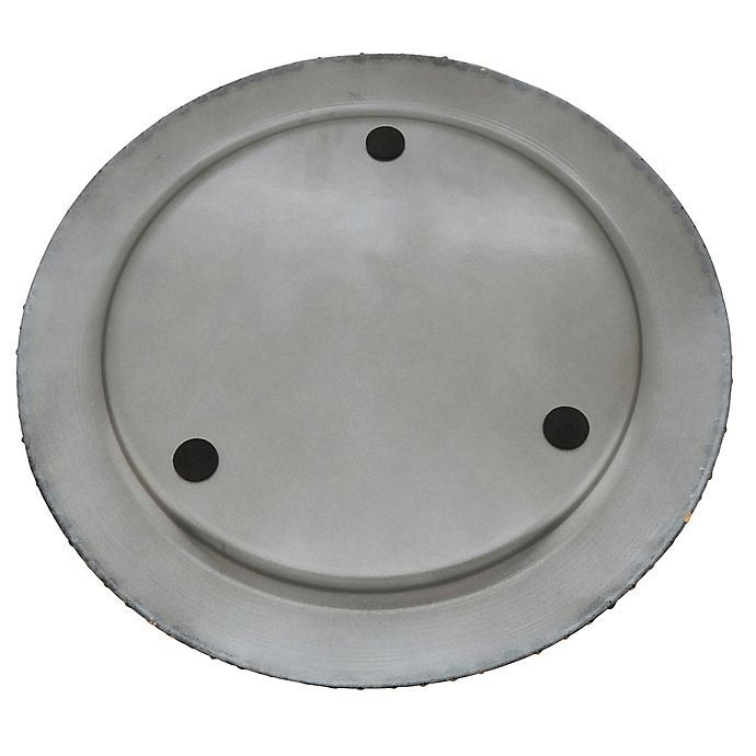 slide 3 of 3, Saro Lifestyle Puntini Charger Plates - Silver, 4 ct