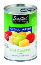 Essential Everyday Fruit Cocktail, in Water, No Sugar Added, 14.5 Ounce