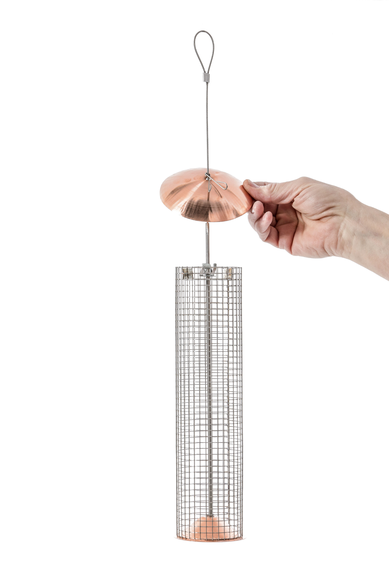 slide 4 of 4, BIRDS CHOICE Bird's Choice Copper Peanut and Sunflower Feeder, 1 ct