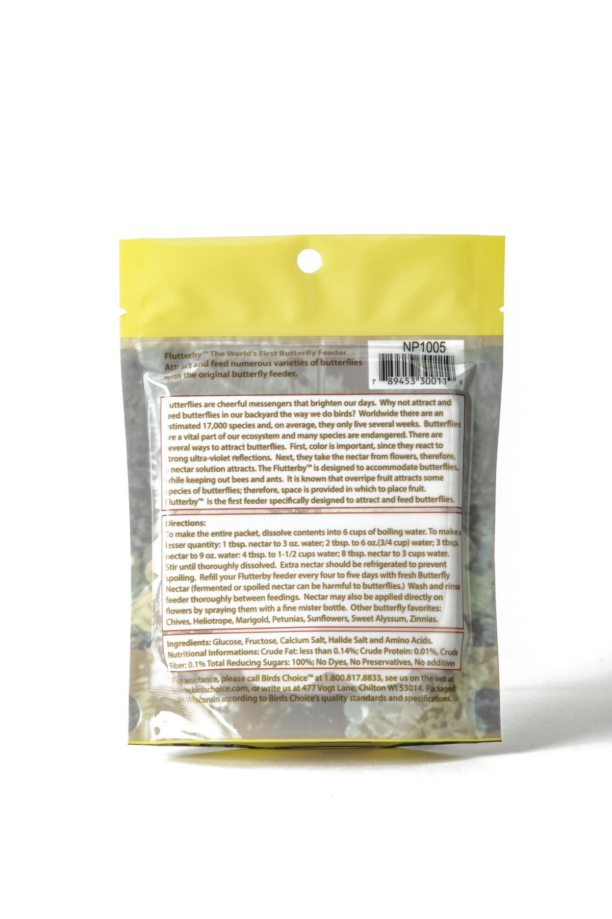 slide 2 of 2, BIRDS CHOICE Butterfly Nectar- 7.5 oz, 7.5 oz