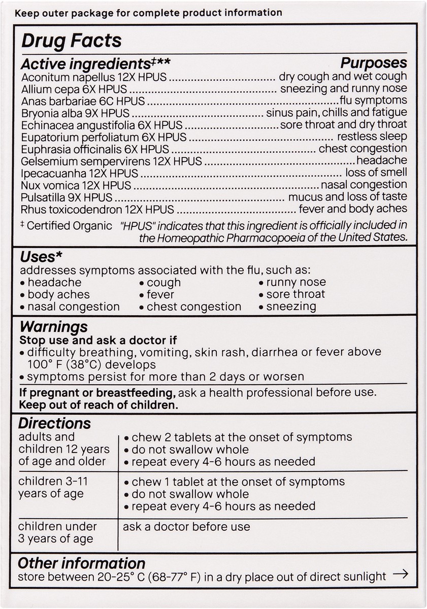 slide 2 of 6, Genexa Inc. Genexa Flu Fix, 60 ct