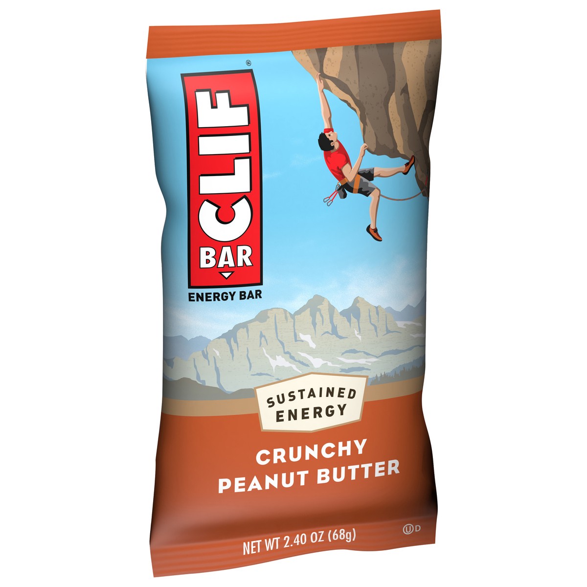 slide 2 of 9, CLIF BAR - Crunchy Peanut Butter - Made with Organic Oats - 11g Protein - Non-GMO - Plant Based - Energy Bar - 2.4 oz., 2.4 oz
