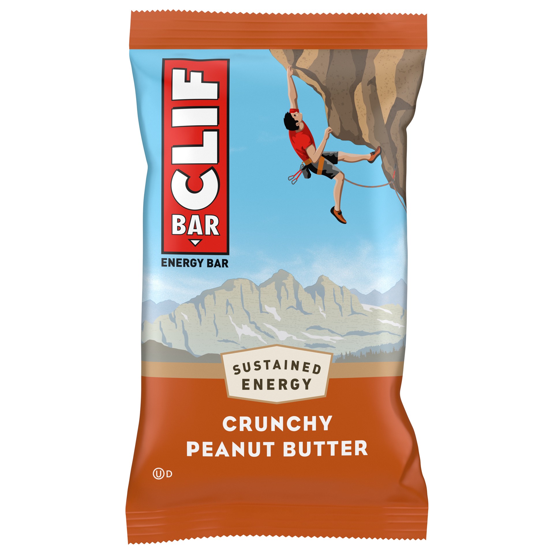slide 1 of 9, CLIF BAR - Crunchy Peanut Butter - Made with Organic Oats - 11g Protein - Non-GMO - Plant Based - Energy Bar - 2.4 oz., 2.4 oz