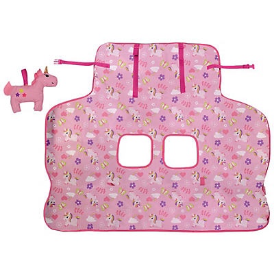 slide 1 of 1, Little Tikes Pink Unicorn Shopping Cart Cover, 1 ct