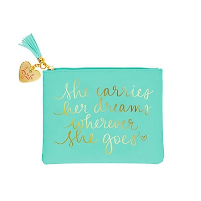 slide 1 of 1, Eccolo Pouch She Carries Her Dreams, 1 ct