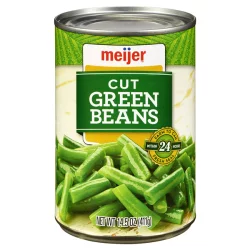 Meijer Green Beans Cut Blue Lake