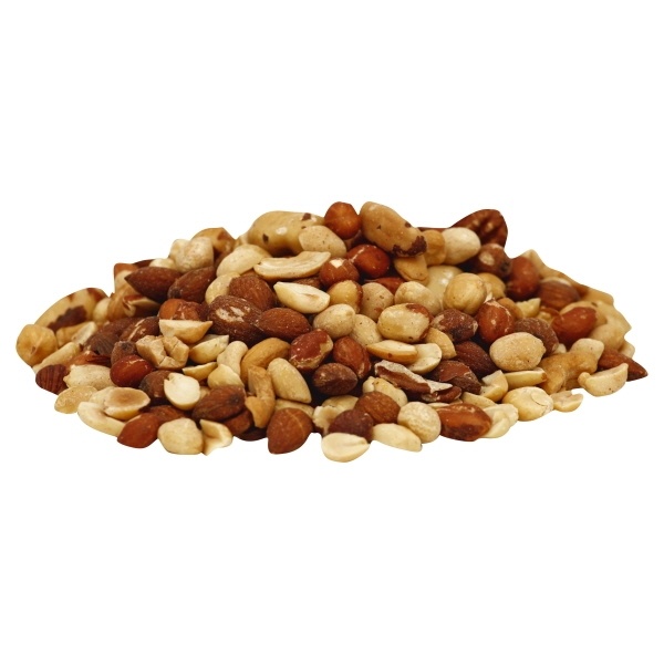 slide 1 of 1, Sun Harvest No Salt Mixed Nuts With Peanuts, per lb