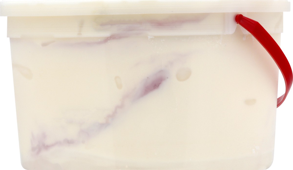 slide 2 of 13, Family Pak Olde Fashioned Strawberry Twirl Light Ice Cream 4 qt, 4 qt