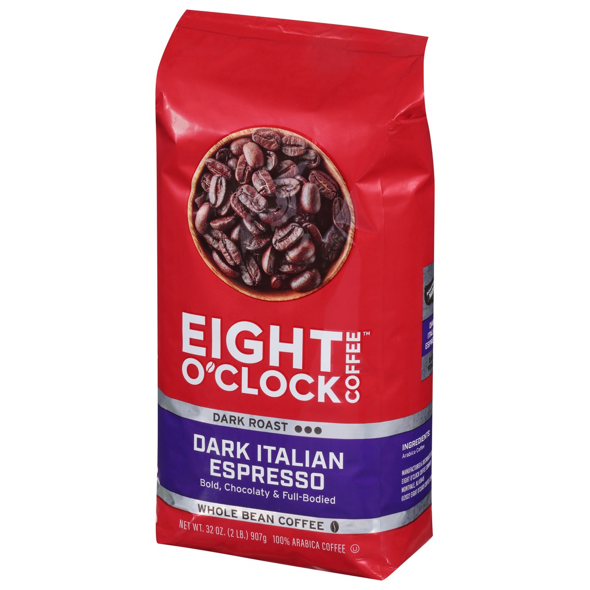 slide 9 of 9, Eight O'Clock Coffee Dark Italian Espresso Whole Bean - 32 oz, 32 oz