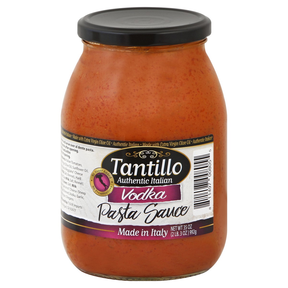 slide 3 of 3, Tantillo Pasta Sauce 35 oz, 35 oz