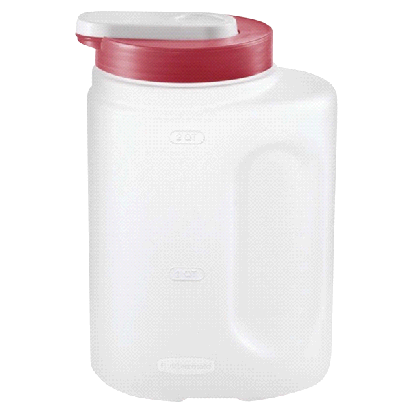 slide 1 of 1, Rubbermaid Mixermate Leak-Resistant Pitcher, 2 qt