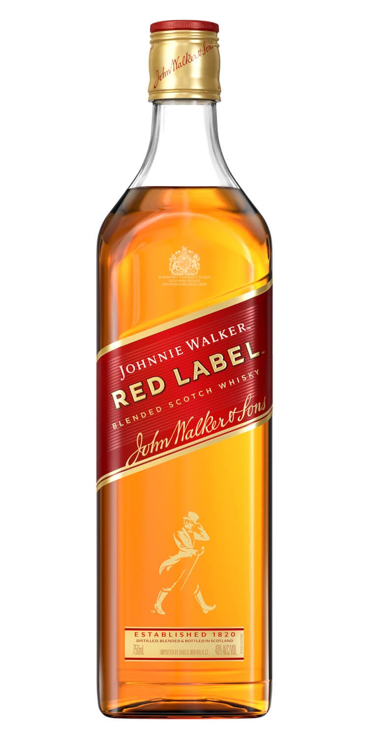 slide 1 of 1, Johnnie Walker Red Label Scotch, 750 ml