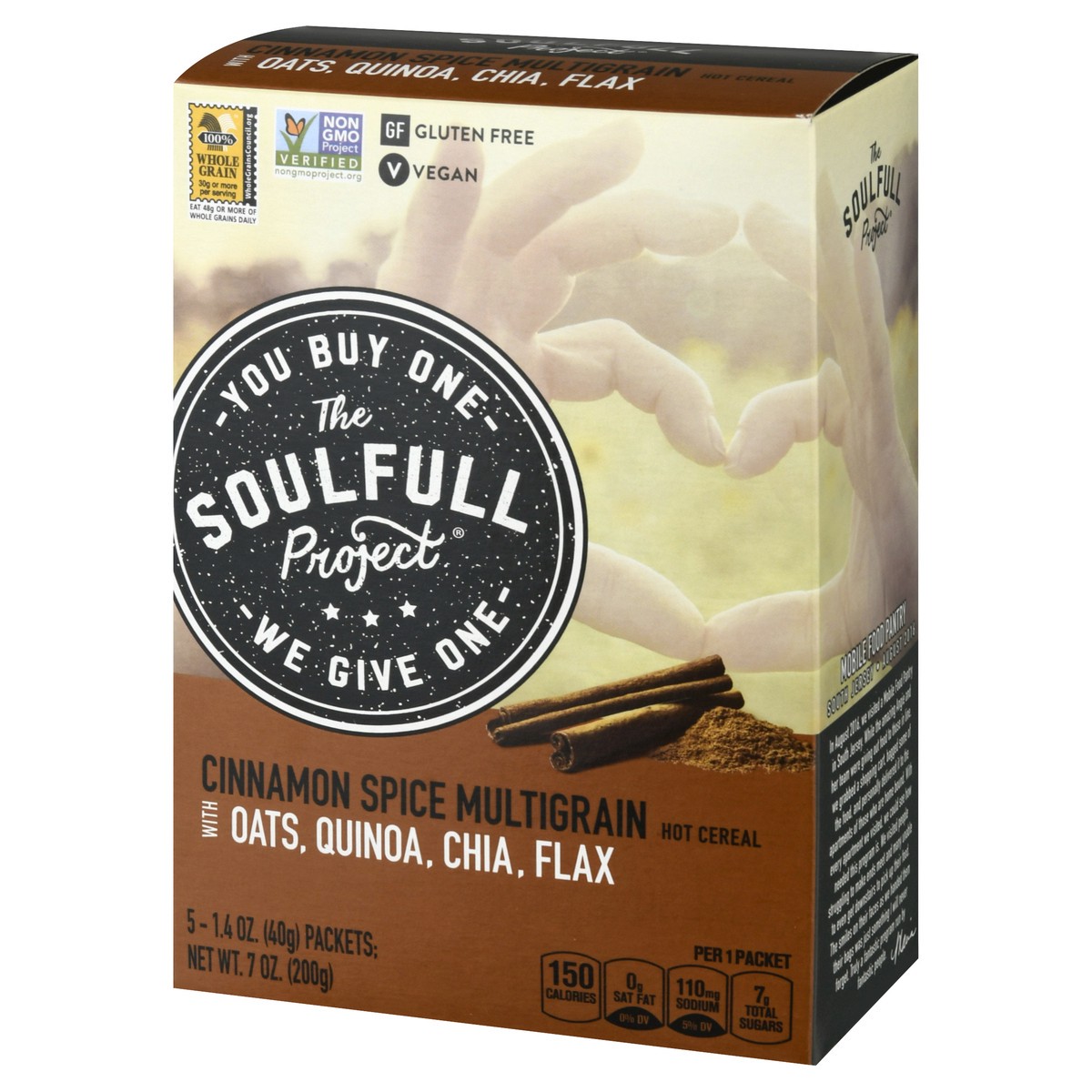 slide 9 of 11, The Soulfull Project Cinnamon Spice Multigrain Hot Cereal 5 ea, 5 ct