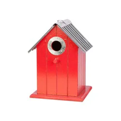 Panacea Wren & Chickadee Bird House Assorted