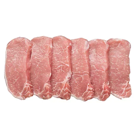 slide 1 of 1, Meat Counter Pork Tenderloin Tips Frozen - 2.25 LB, per lb