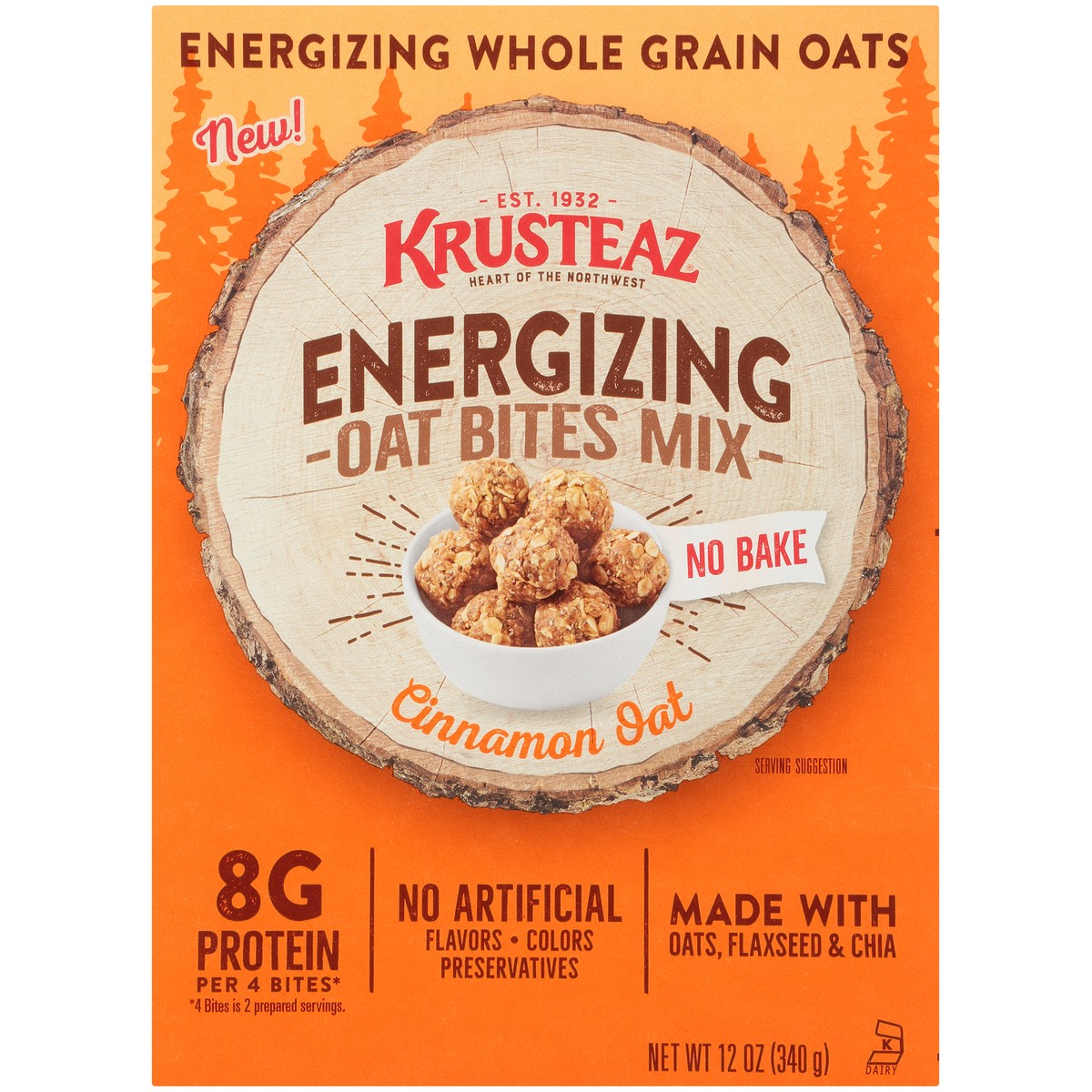 slide 1 of 6, Krusteaz Snack Mix, 12 oz