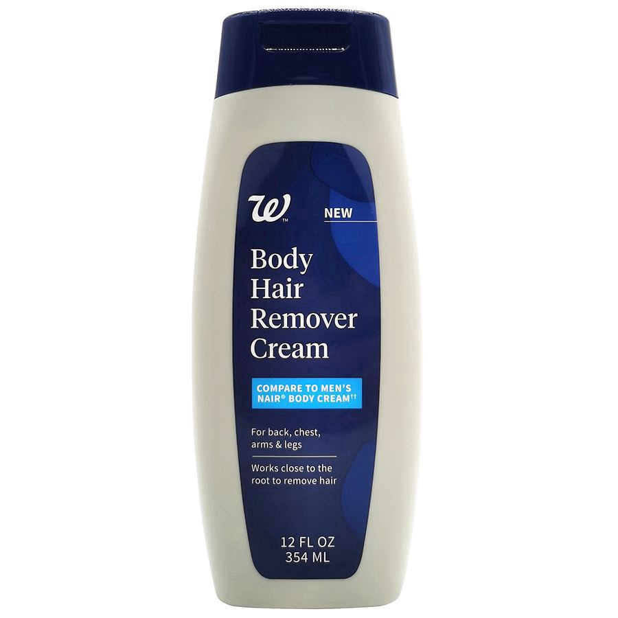 slide 1 of 3, Walgreens Body Hair Remover Cream, 12 fl oz
