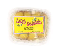 Lila's Desserts Capuchinos Cone Cake In Syrup
