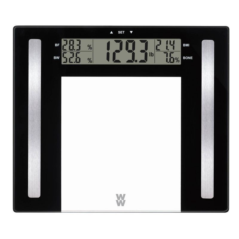 slide 9 of 11, Weight Watchers Glass Body Fat Scale Clear - Weight Watchers, 1 ct