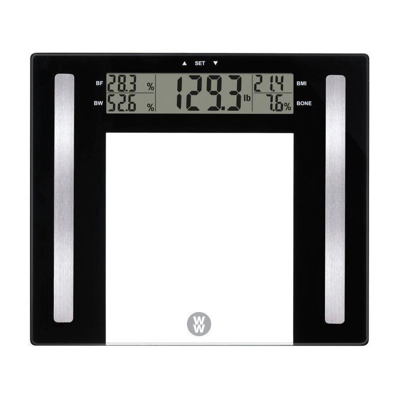 slide 1 of 11, Weight Watchers Glass Body Fat Scale Clear - Weight Watchers, 1 ct