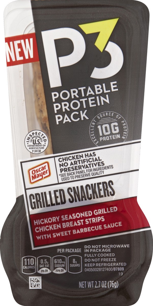 slide 1 of 5, P3 Portable Protein Pack 2.7 oz, 2.7 oz