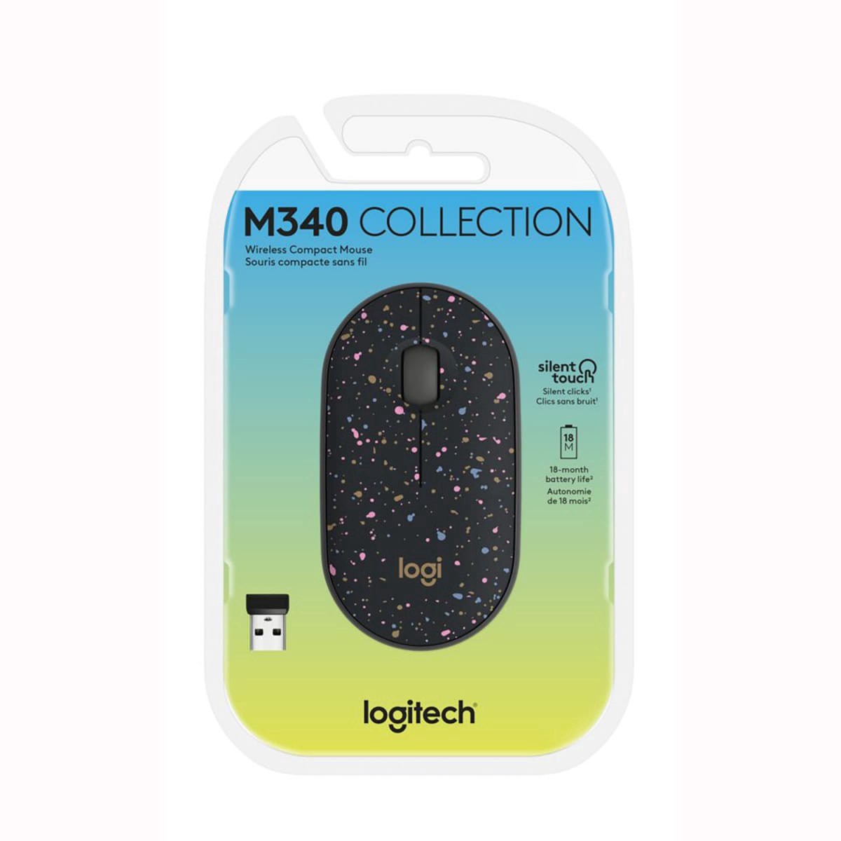 slide 1 of 1, M340 Collection Speckles Mouse, 1 ct