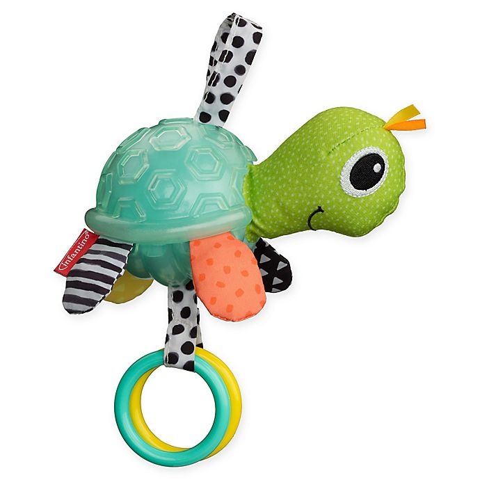 slide 1 of 3, Infantino Textured Sensory Pal Turtle, 1 ct