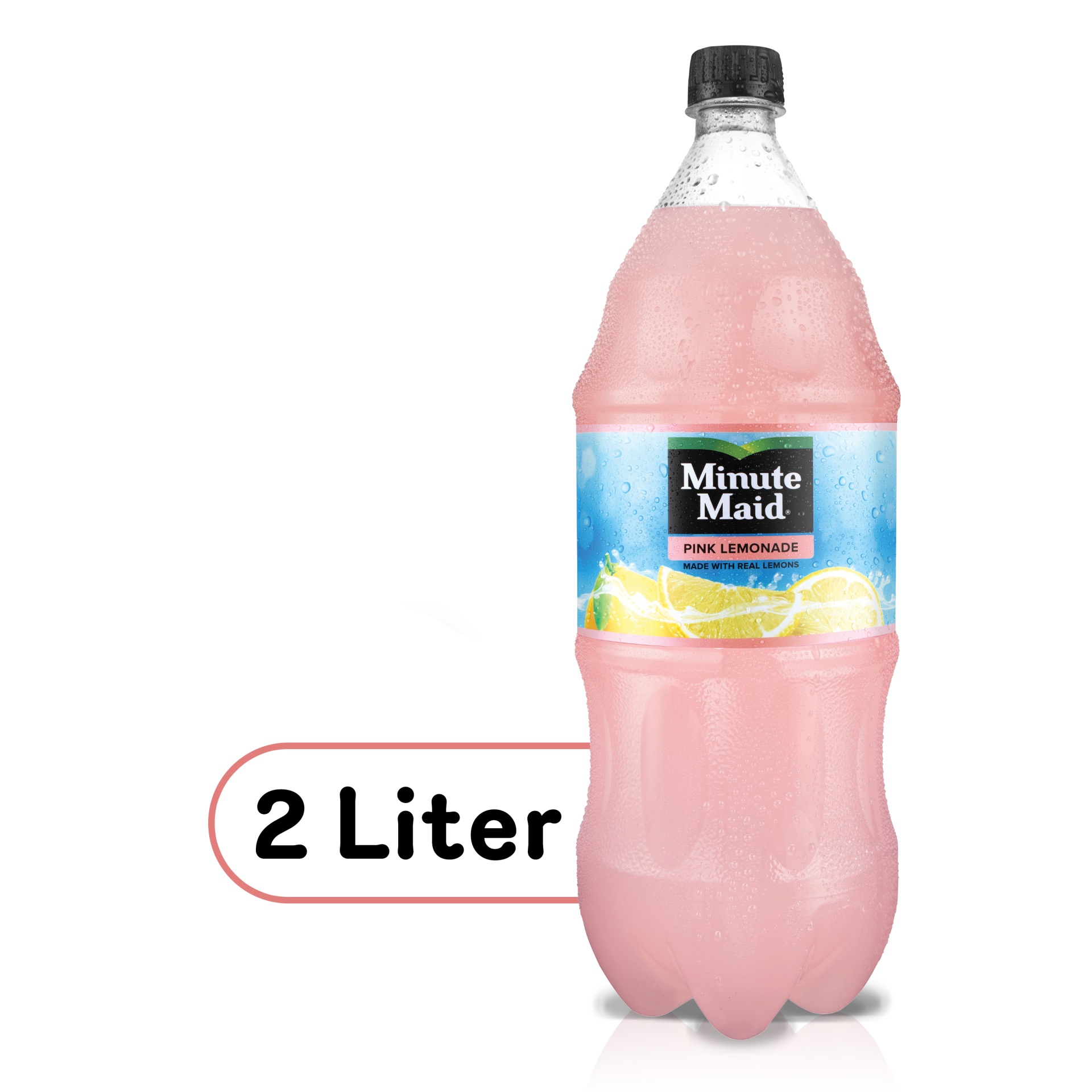 slide 1 of 1, Minute Maid Pink Lemonade Bottle - 2 liter, 2 liter