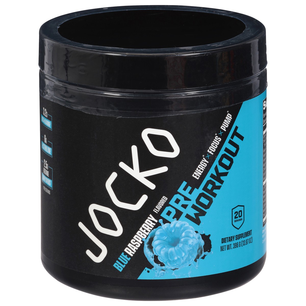 slide 4 of 4, Jocko Preworkout Blue Raspberry - 13.92 Oz, 13.92 oz