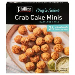 Phillips Maryland Style Crab Cake Minis 24 ea
