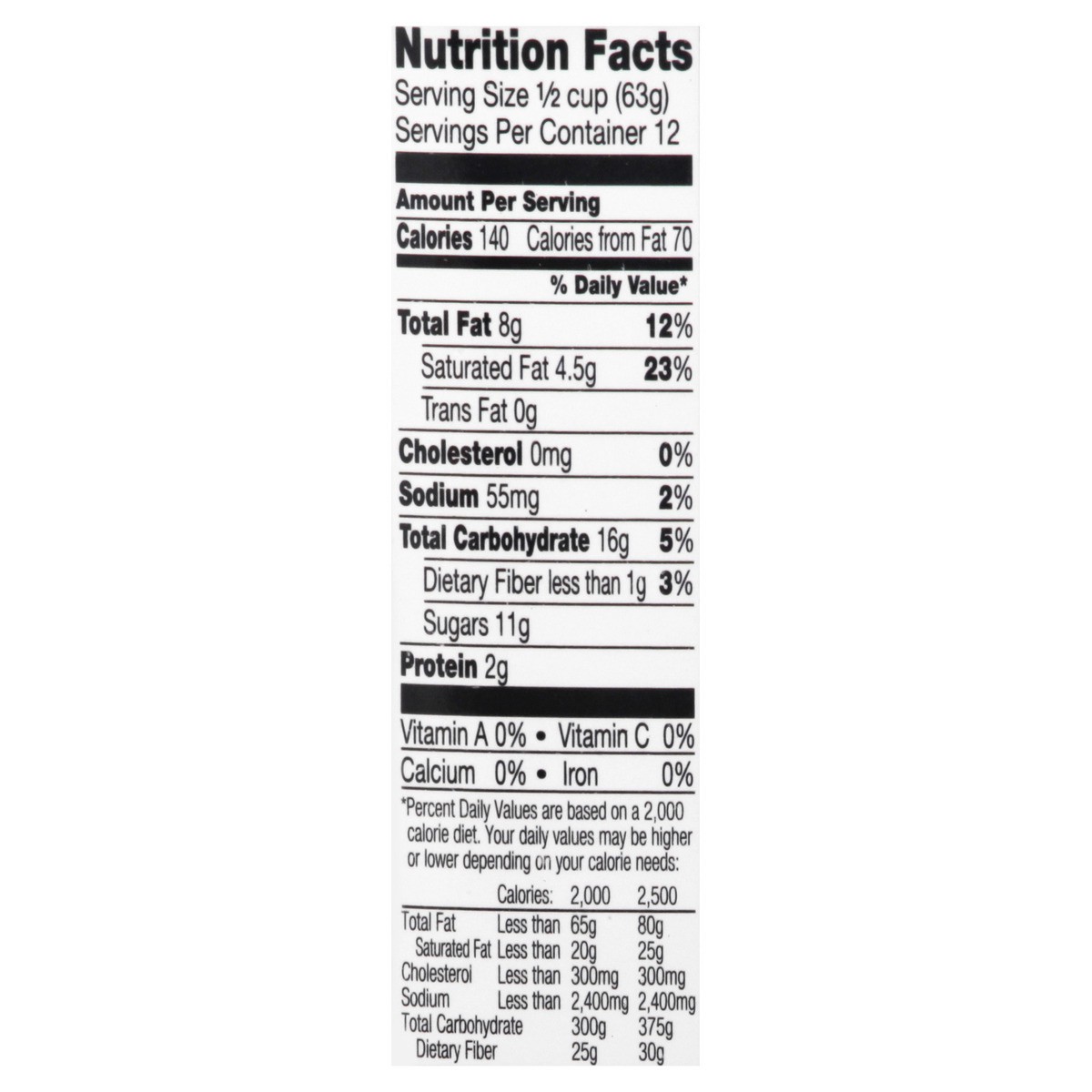 slide 6 of 10, Breyers Non-Dairy Almond Milk Frozen Dessert Vanilla Peanut Butter, 48 oz, 48 oz