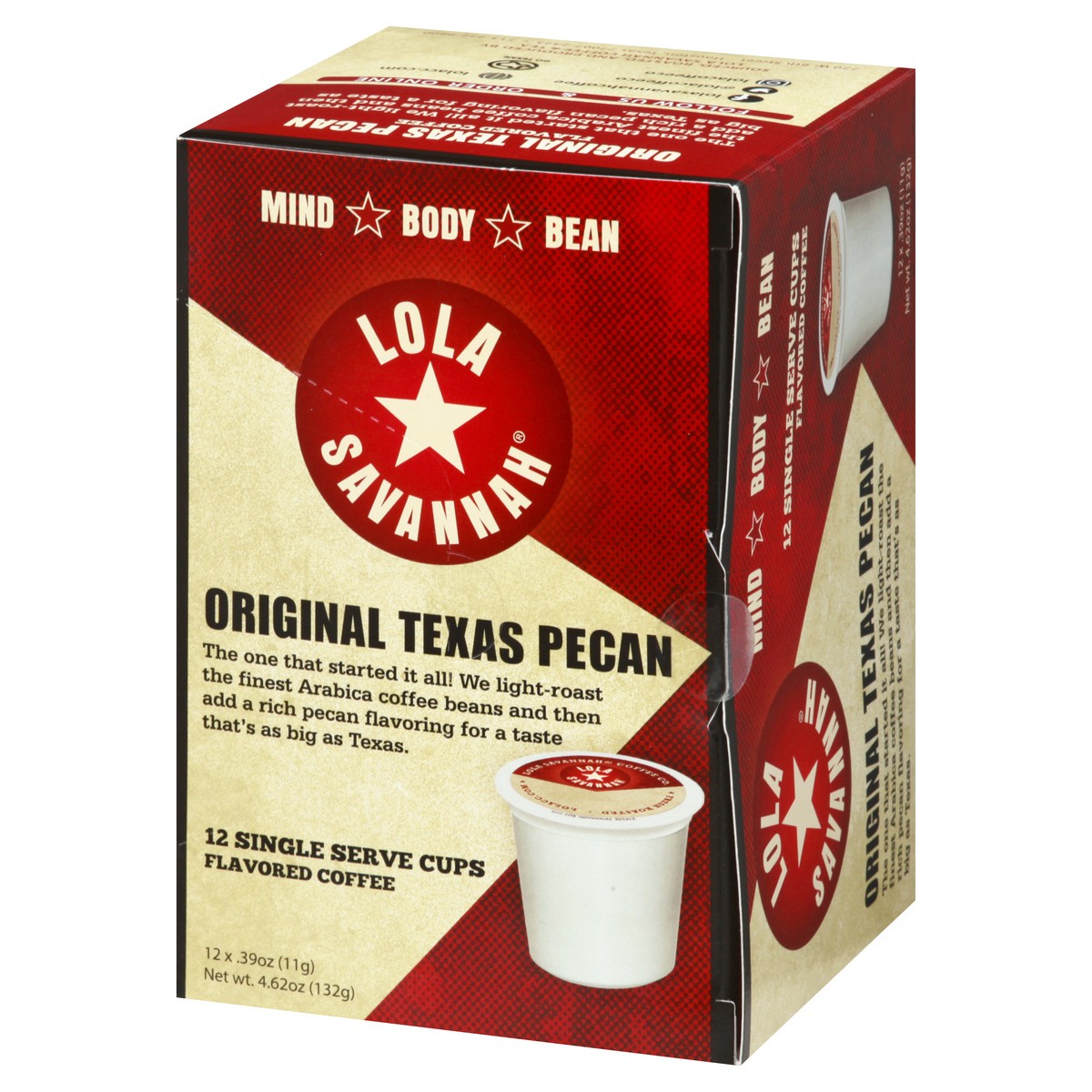 slide 7 of 9, Lola Savannah Single Serve Cups Original Texas Pecan Coffee - 12 ct, 12 ct