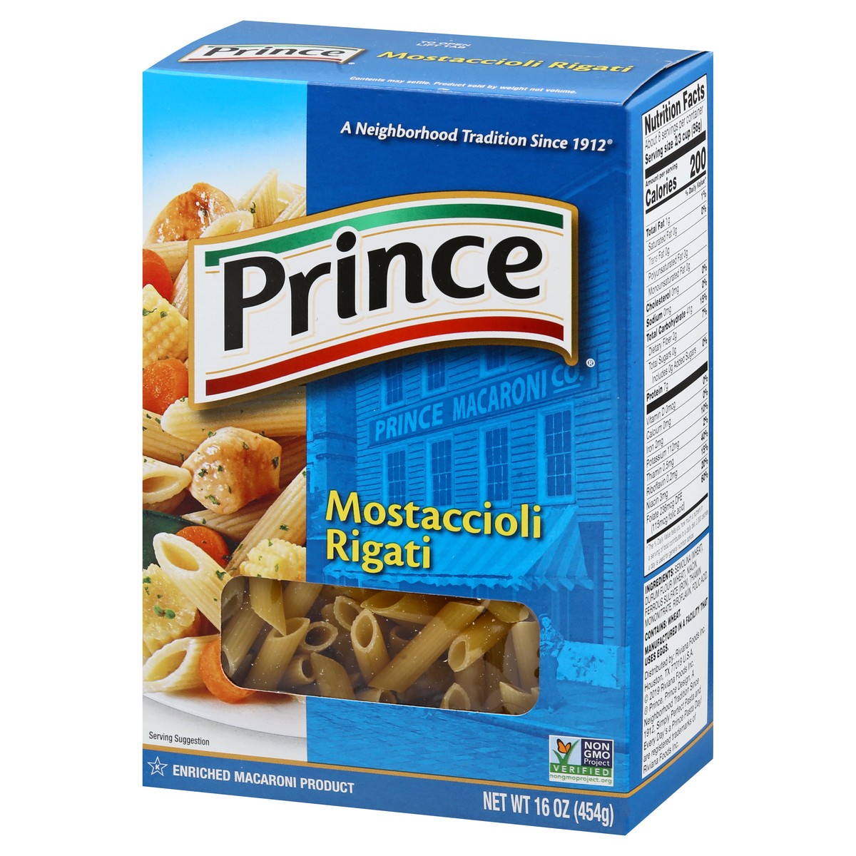 slide 3 of 10, Prince Mostaccioli Rigati, 16 oz