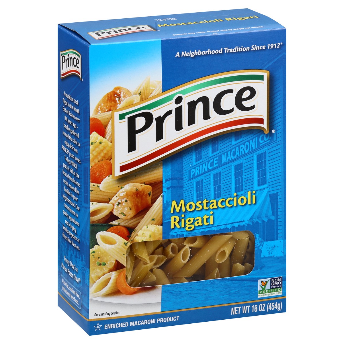 slide 2 of 10, Prince Mostaccioli Rigati, 16 oz