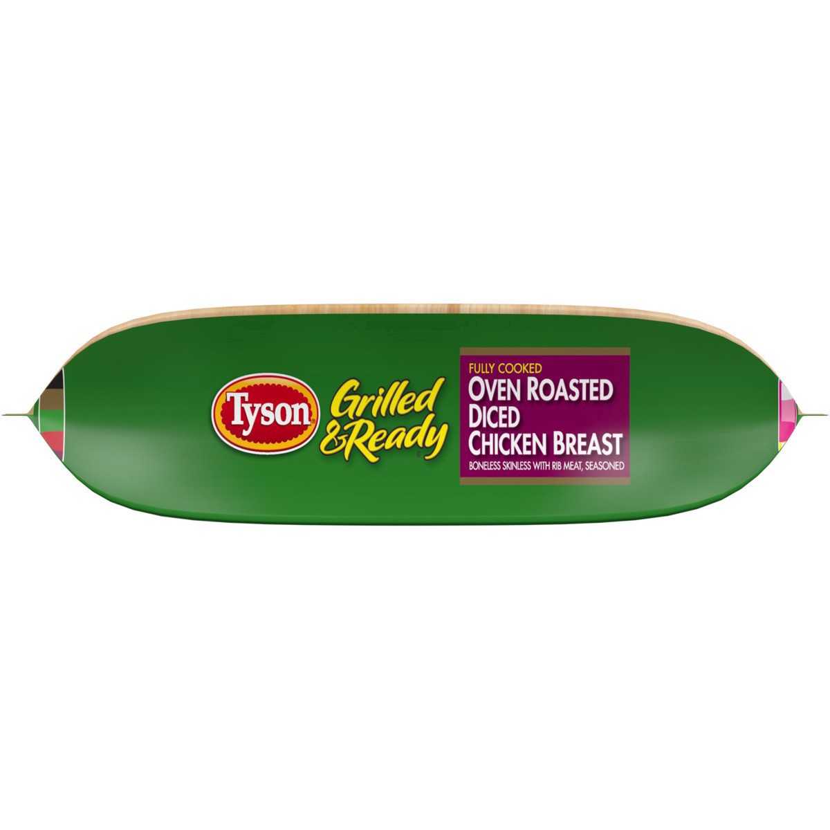 slide 3 of 6, Tyson Grilled & Ready Fully Cooked Oven Roasted Diced Chicken Breast, 22 oz. (Frozen), 22 oz