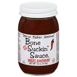 Bone Suckin' Sauce Spicy Thick Sweet Southern Sauce 18 oz