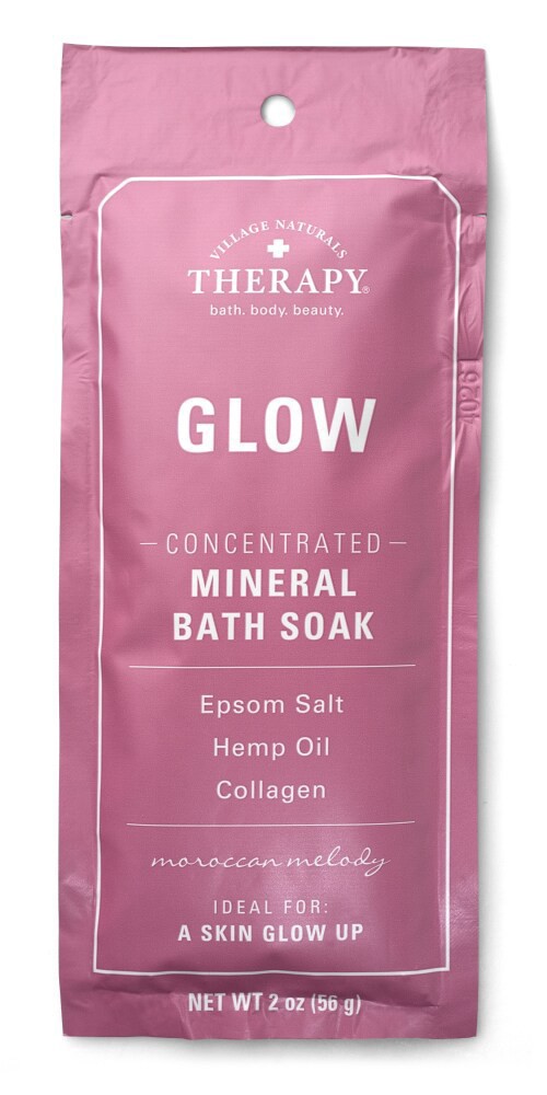 slide 2 of 6, Village Naturals Therapy Glow Concentrated Moroccan Melody Mineral Bath Soak 2 oz, 2 oz