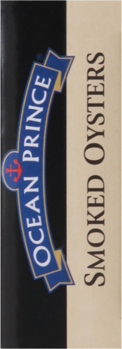 slide 12 of 13, Ocean Prince Fancy Whole Mildly Spiced Smoked Oysters - 3 oz, 3 oz