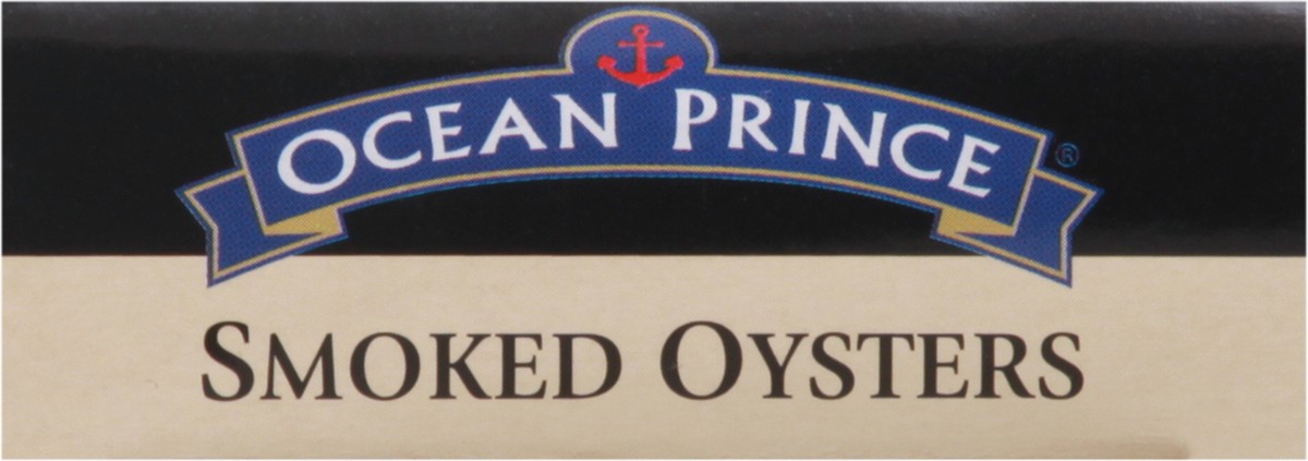 slide 13 of 13, Ocean Prince Fancy Whole Mildly Spiced Smoked Oysters - 3 oz, 3 oz
