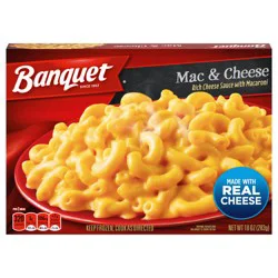 Banquet Mac and Cheese Frozen Single Serve Meal, 10 Ounce