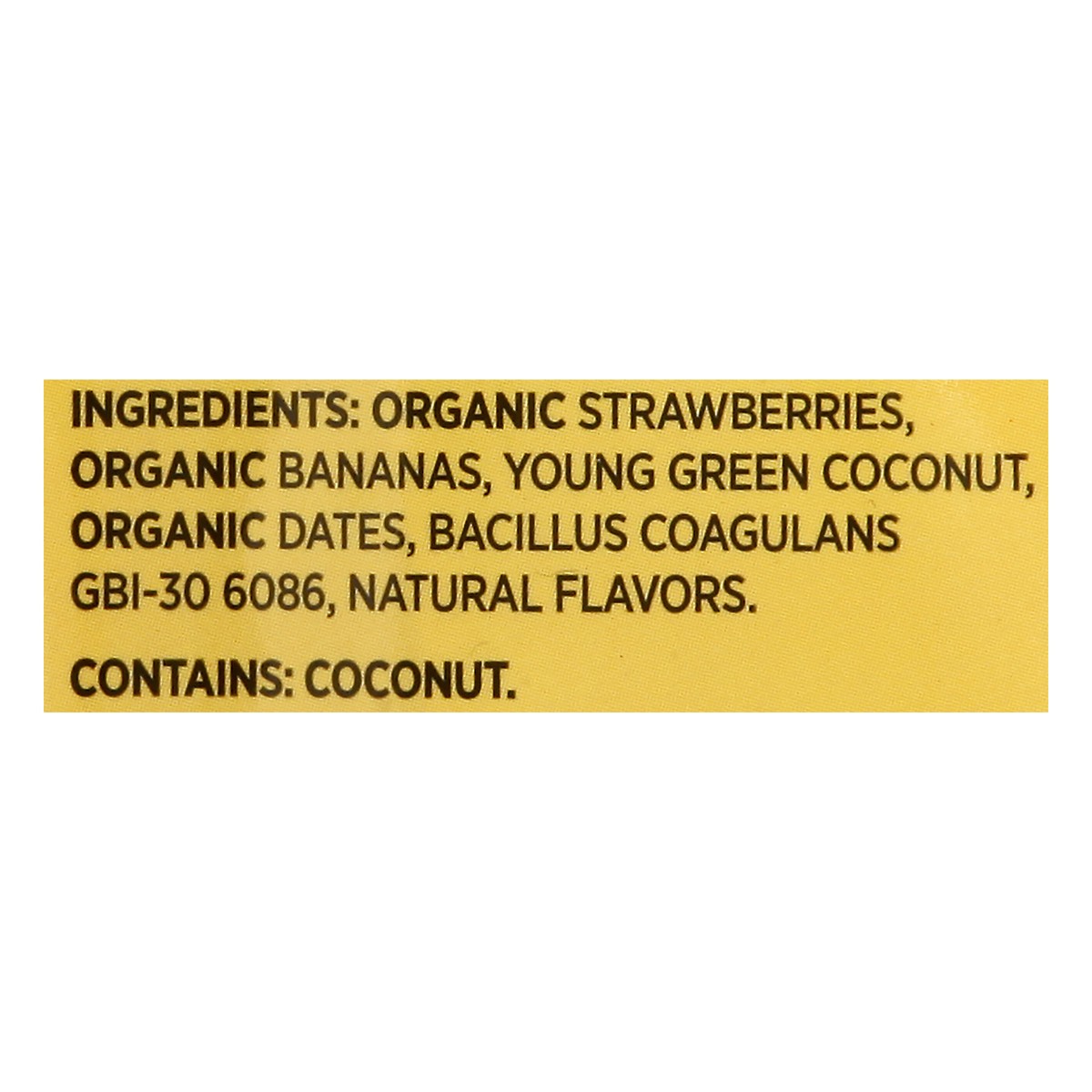 slide 2 of 13, Inner Eco Packets Strawberry, Banana + Coconut Smoothie Snacks 4 ea, 4 ct