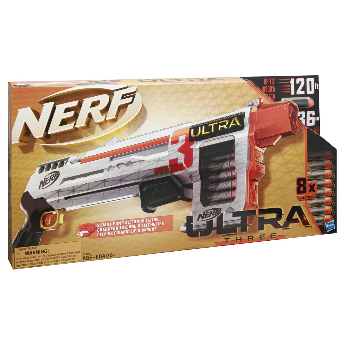 slide 2 of 9, Nerf Ultra Three Dart 1 ea, 1 ct