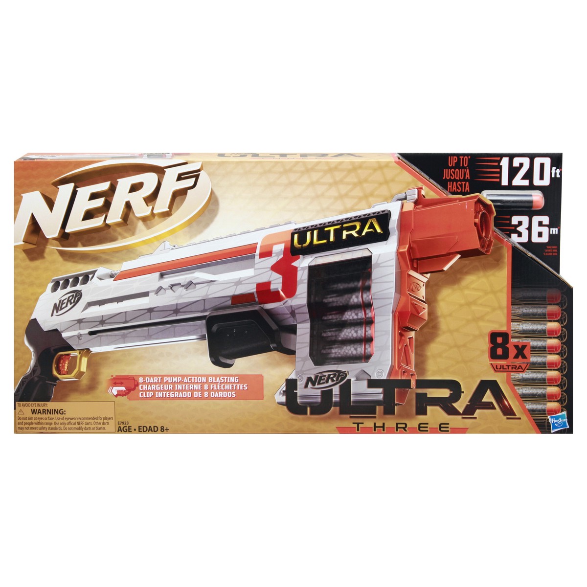 slide 1 of 9, Nerf Ultra Three Dart 1 ea, 1 ct