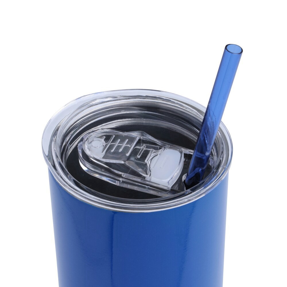 slide 3 of 4, Manna Skinny Tumbler - Blue, 30 oz