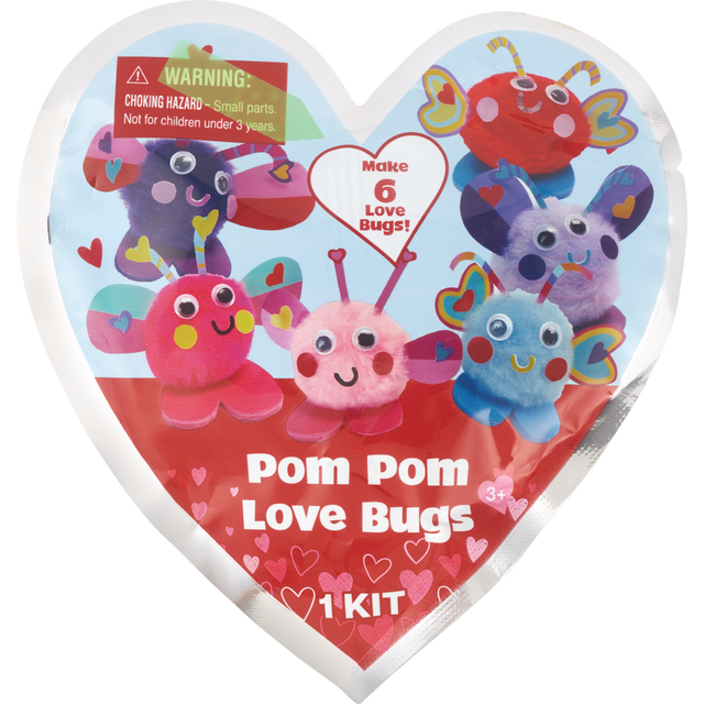 slide 1 of 1, SOMA INTERNATIONAL Pom Pom Love Bugs, 1 ct